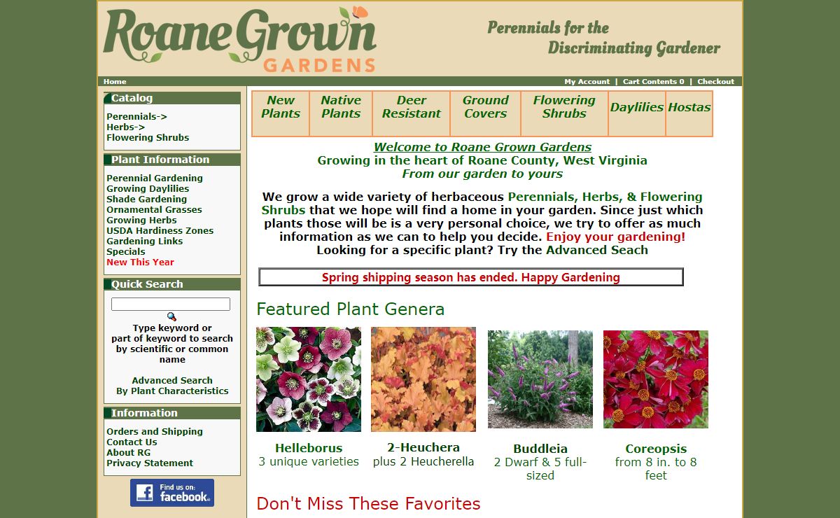 Roane Grown Perennials