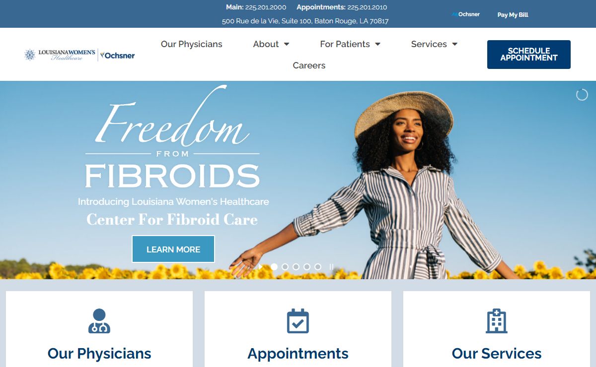 Louisiana Women’s Healthcare | OB/GYN Practice in Baton Rouge, LA