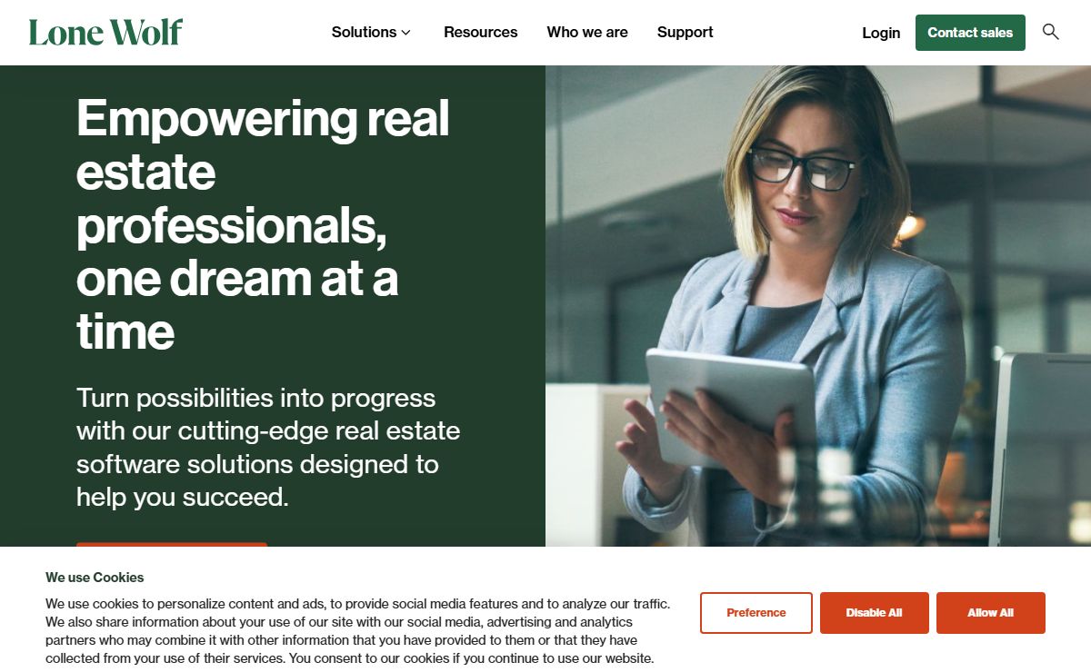 Complete real estate brokerage software | Lone Wolf Technologies