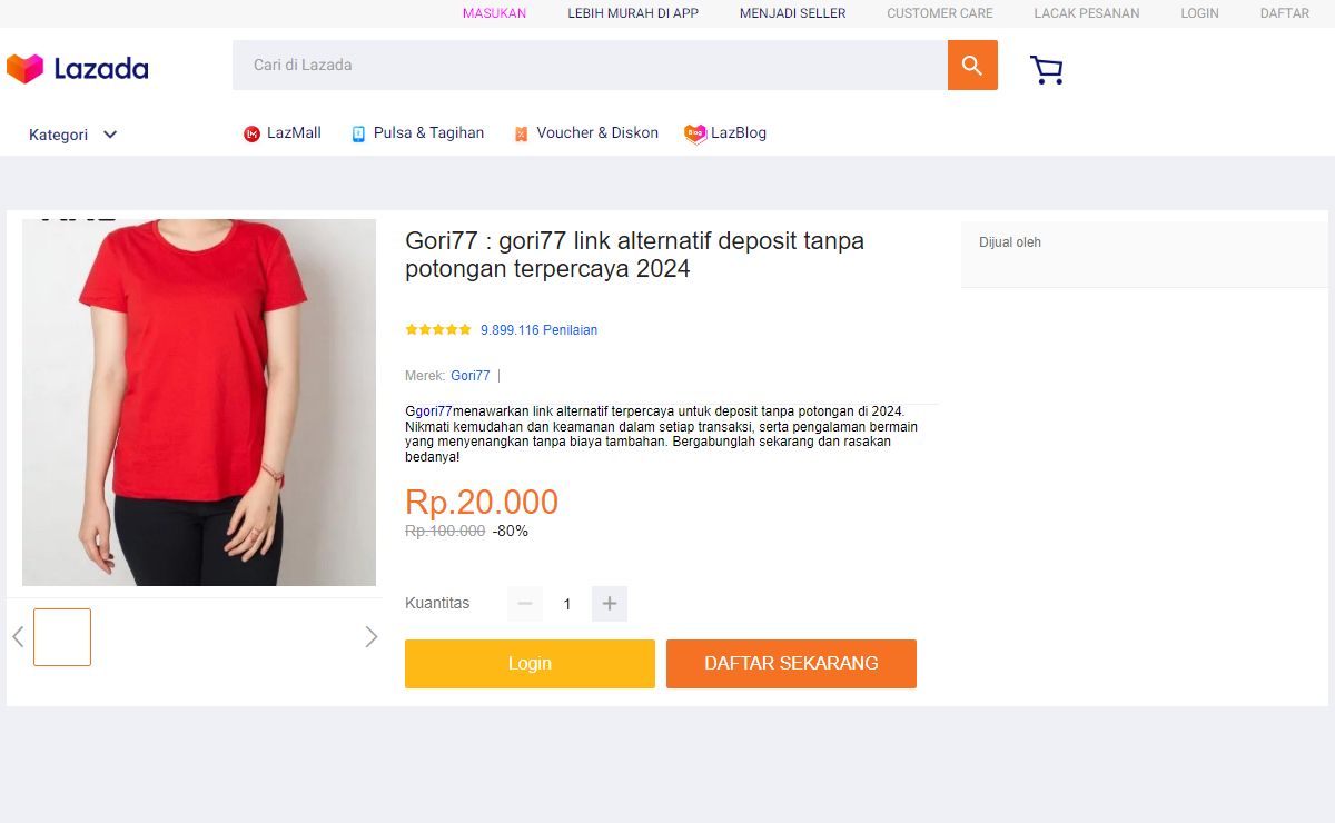 Gori77 : gori77 link alternatif deposit tanpa potongan terpercaya 2024