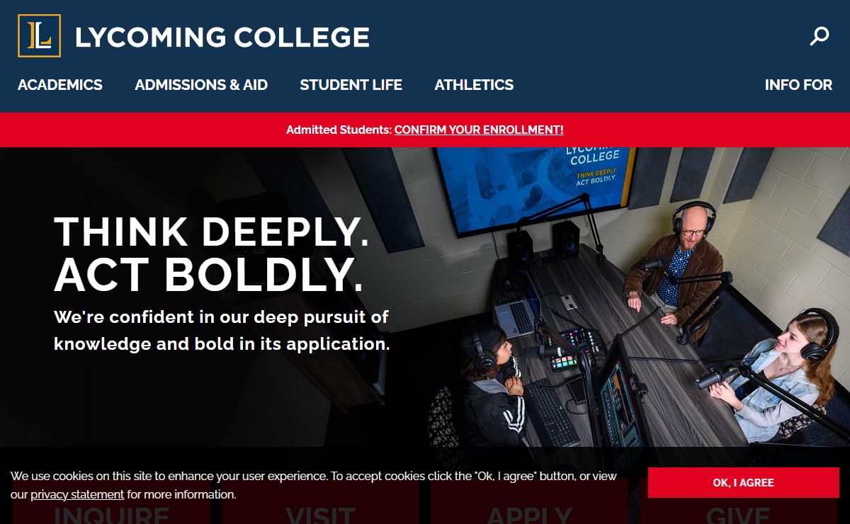 Lycoming College | Nationally-ranked liberal arts college in Pennsylvania