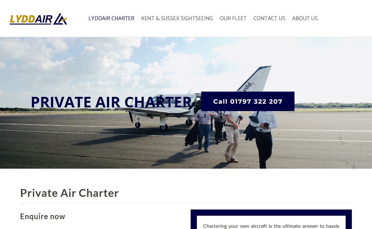LYDDAIR - Air charter