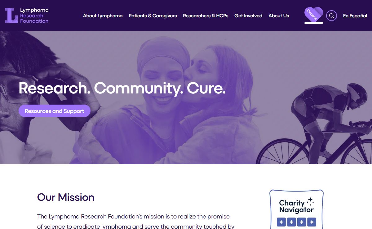 Lymphoma Research Foundation | Finding Cures Starts Here | LRF