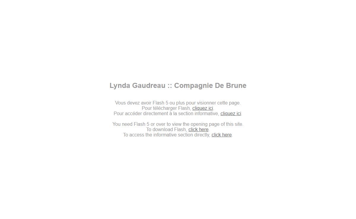 Lynda Gaudreau :: Compagnie De Brune