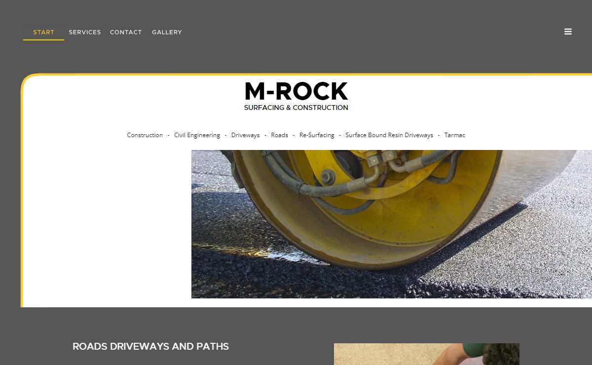 M-ROCK | CONTRUCTION | DRIVEWAYS | SURFACING | TARMAC