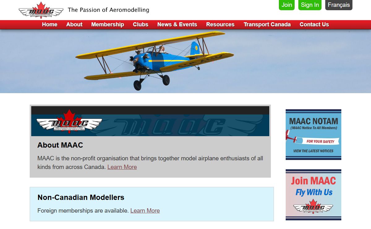 Model Aeronautics Association of Canada