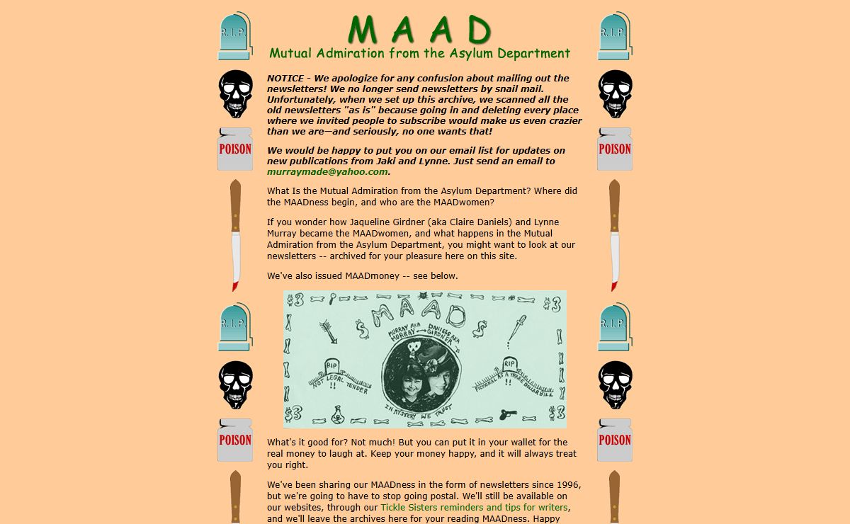 MAADWomen, featuring Lynne Murray, Jaki Girdner and Claire Daniels