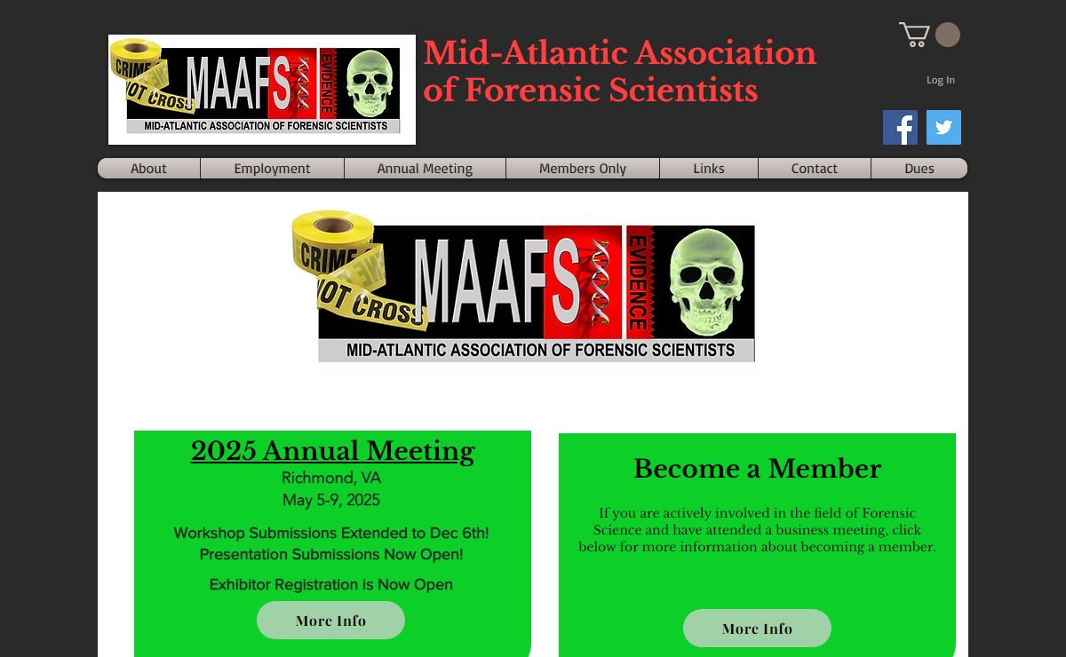 MAAFS: Mid-Atlantic Association of Forensic Scientists
