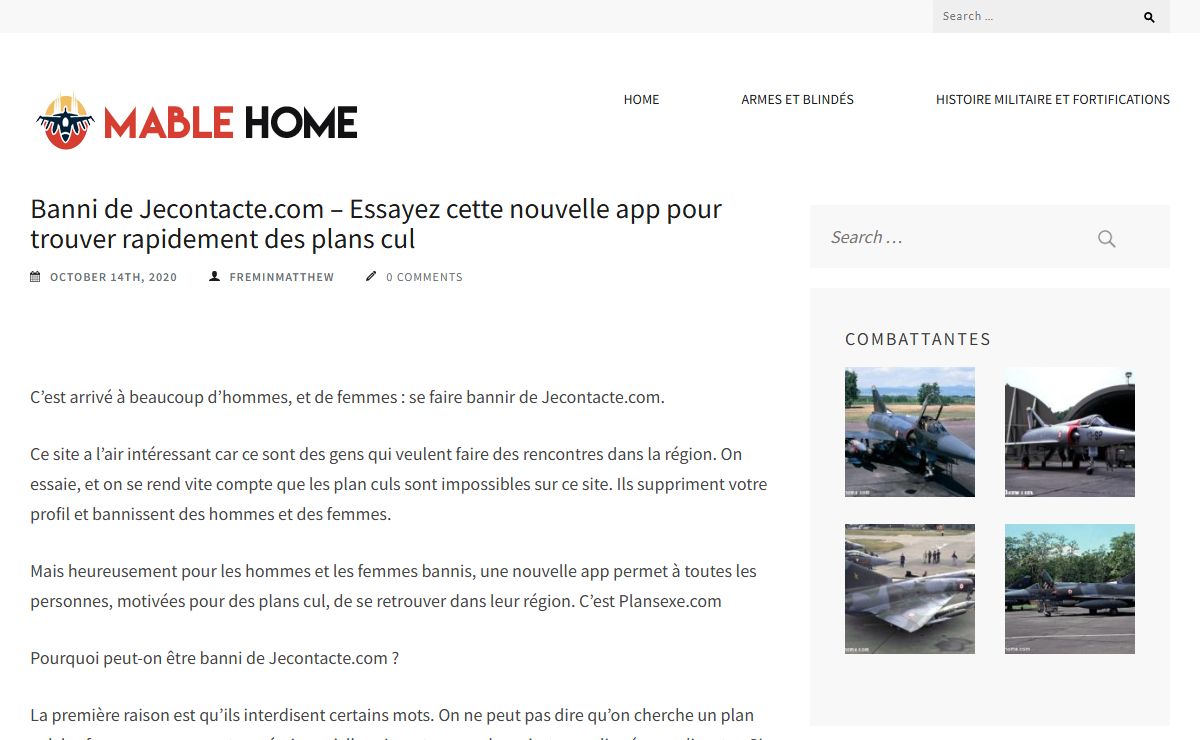 Mable Home - HISTOIRE & FORTIFICATIONS