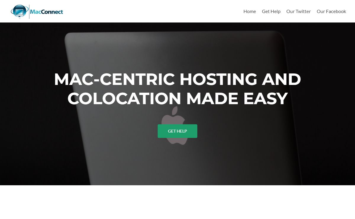 MacConnect : Mac-Centric Hosting, Colocation and ISP - Mac-Centric Hosting, Colocation and ISP