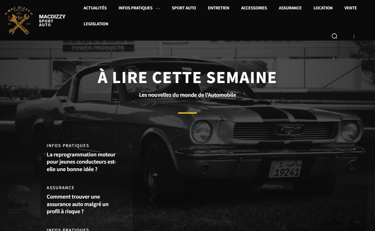 MacDizzy : Sport Auto et Asphalte