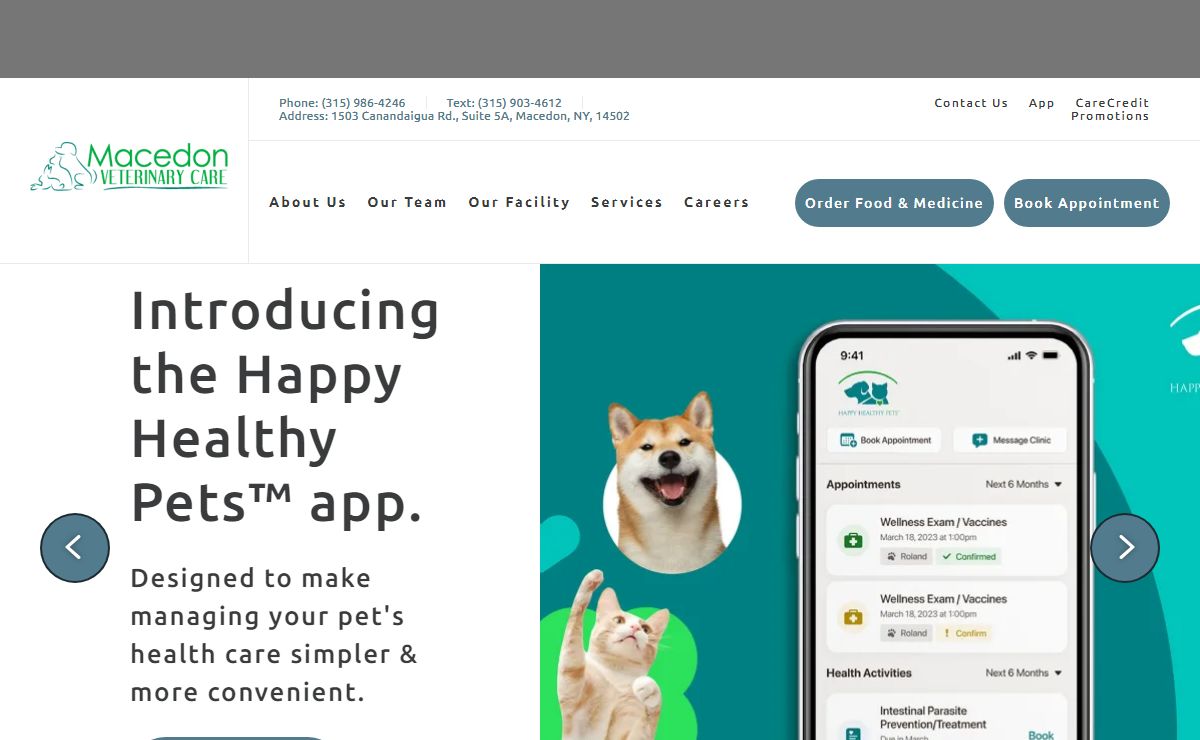 Homepage | Macedon Veterinary Care