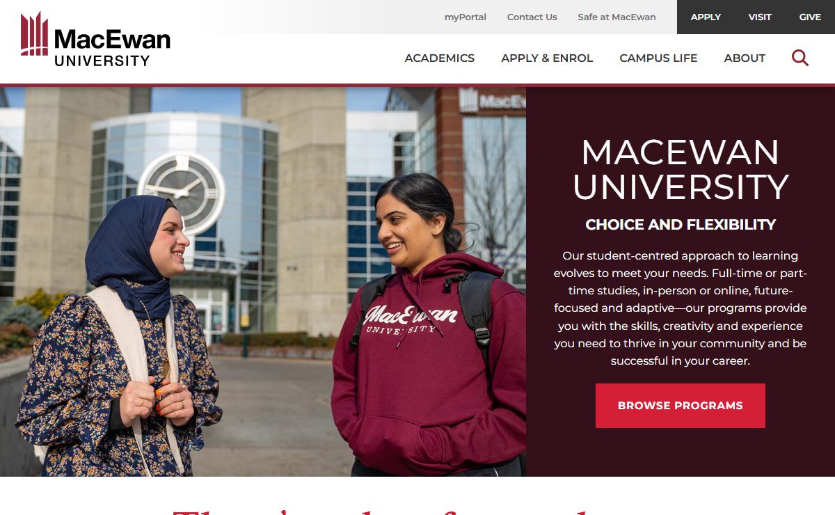 Home - MacEwan University