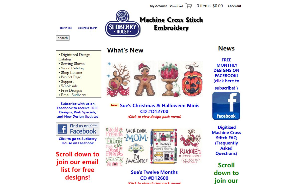 Machinecrossstitch.com  Digitized Cross Stitch Designs
