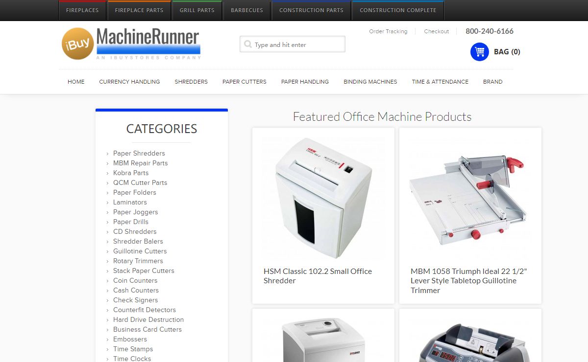 Roll Laminators, Currency Counters, Shredders