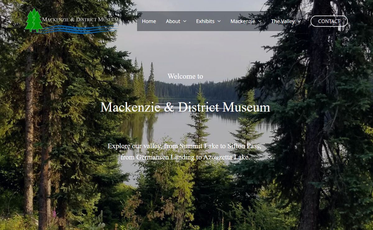 Mackenzie & District Museum – Connecting Past & Present from Summit Lake to Sifton Pass