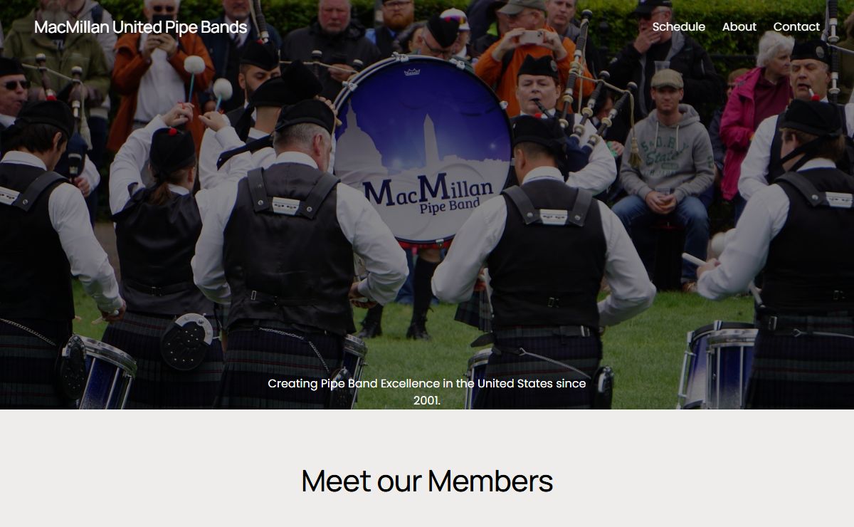 MacMillan United Pipe Bands
