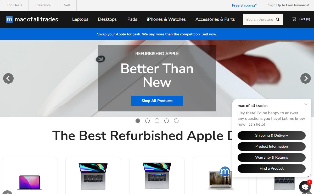 Used Macs - Buy Cheap Refurbished Apple Computers & Laptops