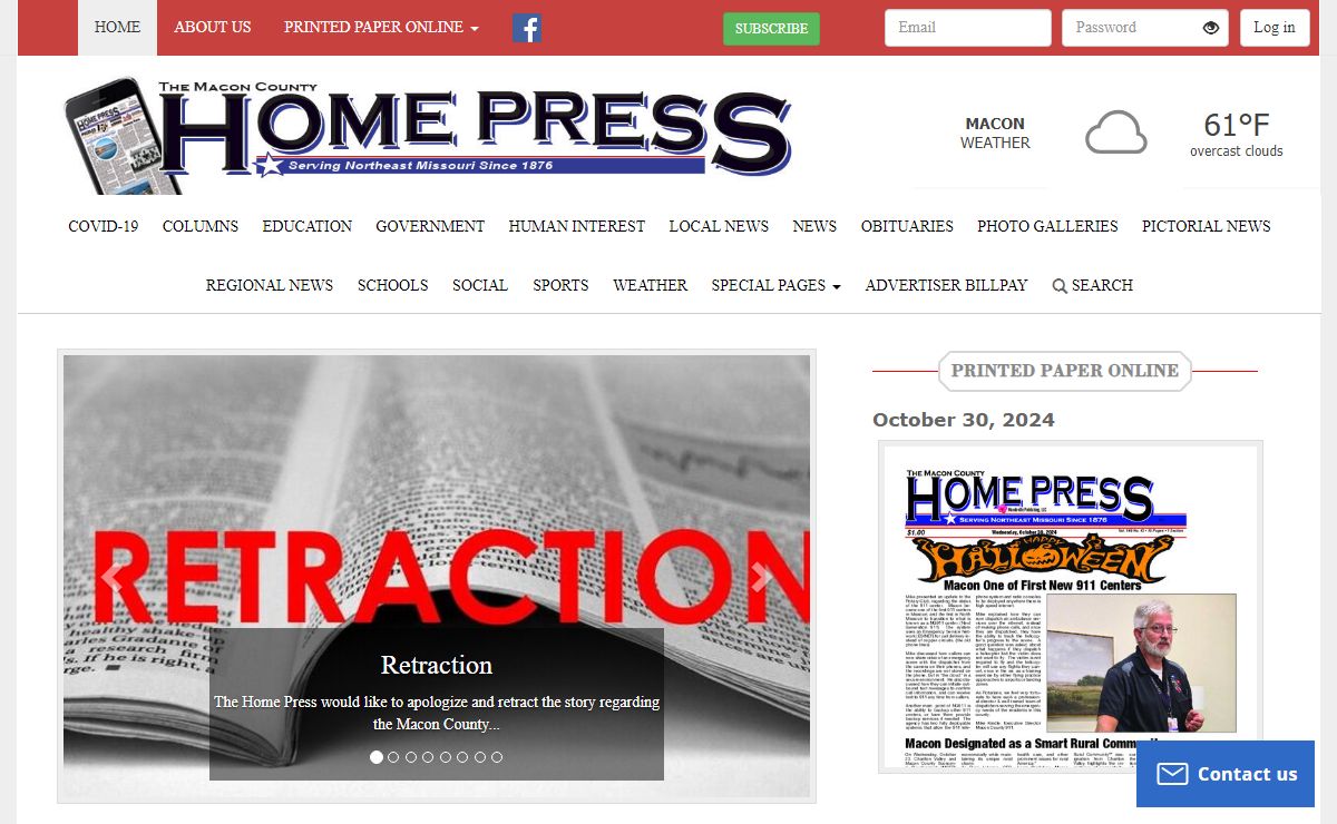 Macon County Home Press Online