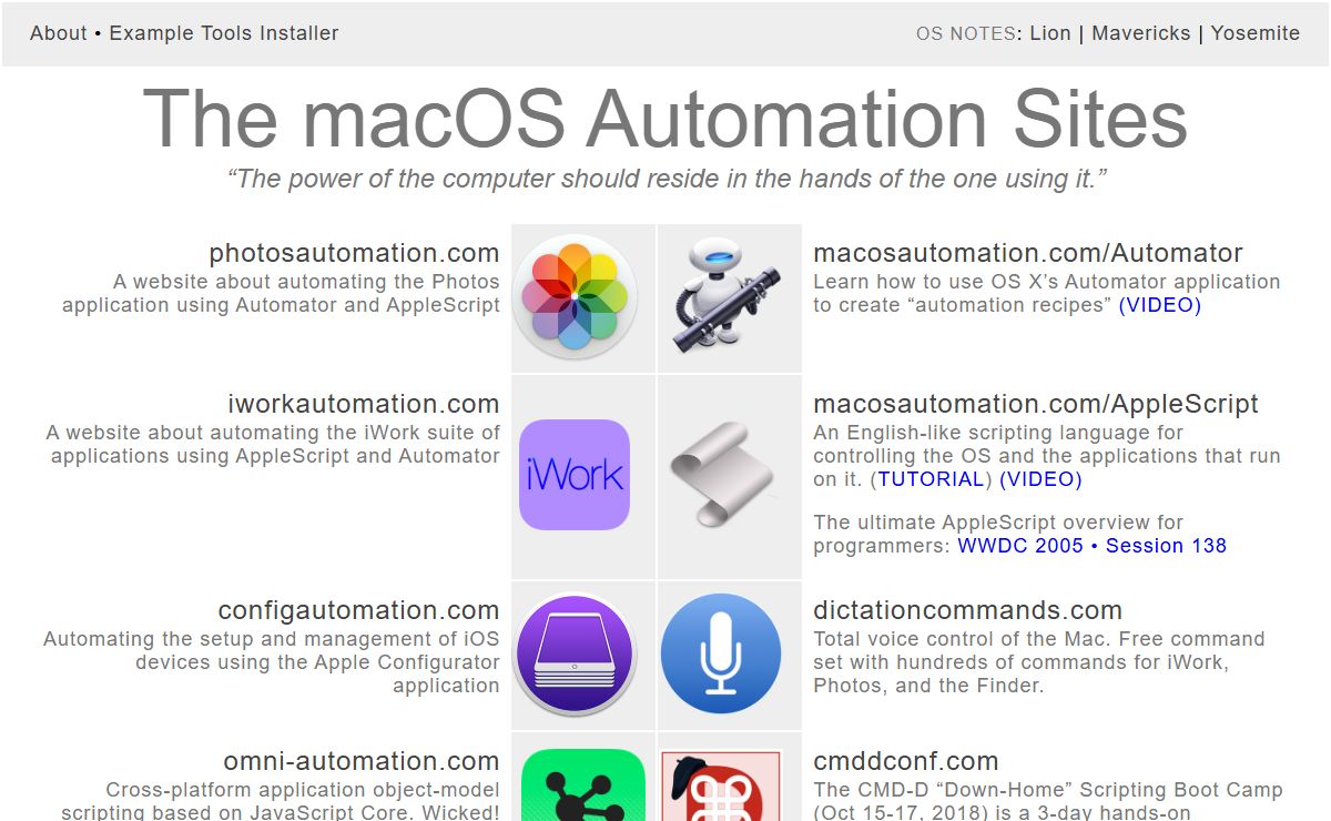 macOS Automation
