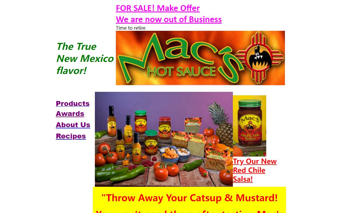 Mac's Hot Sauce