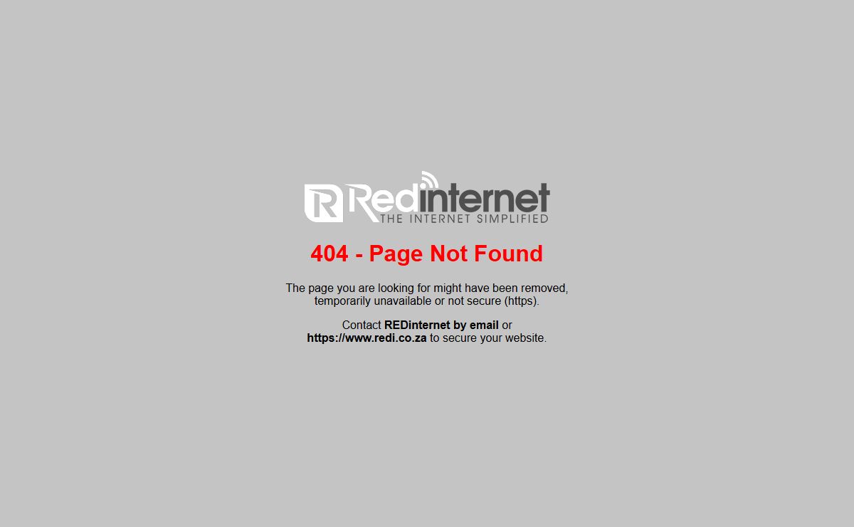 404 - Page Not Found