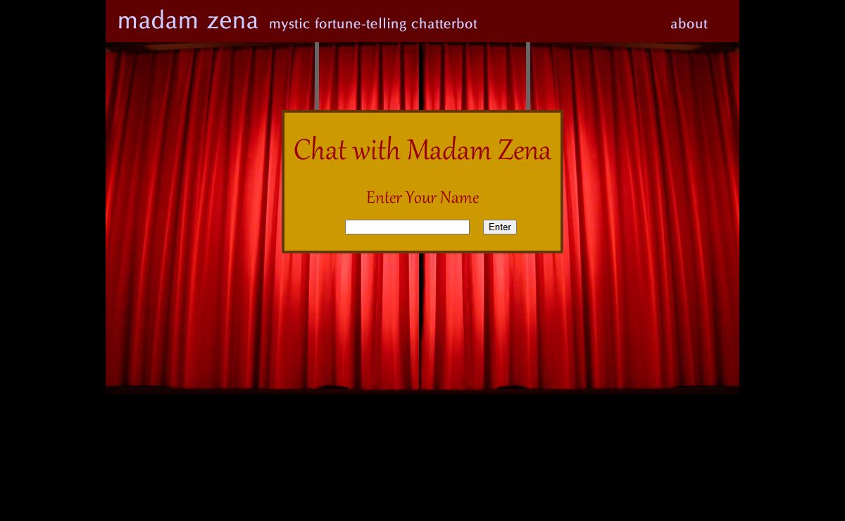 Madam Zena's Chatroom