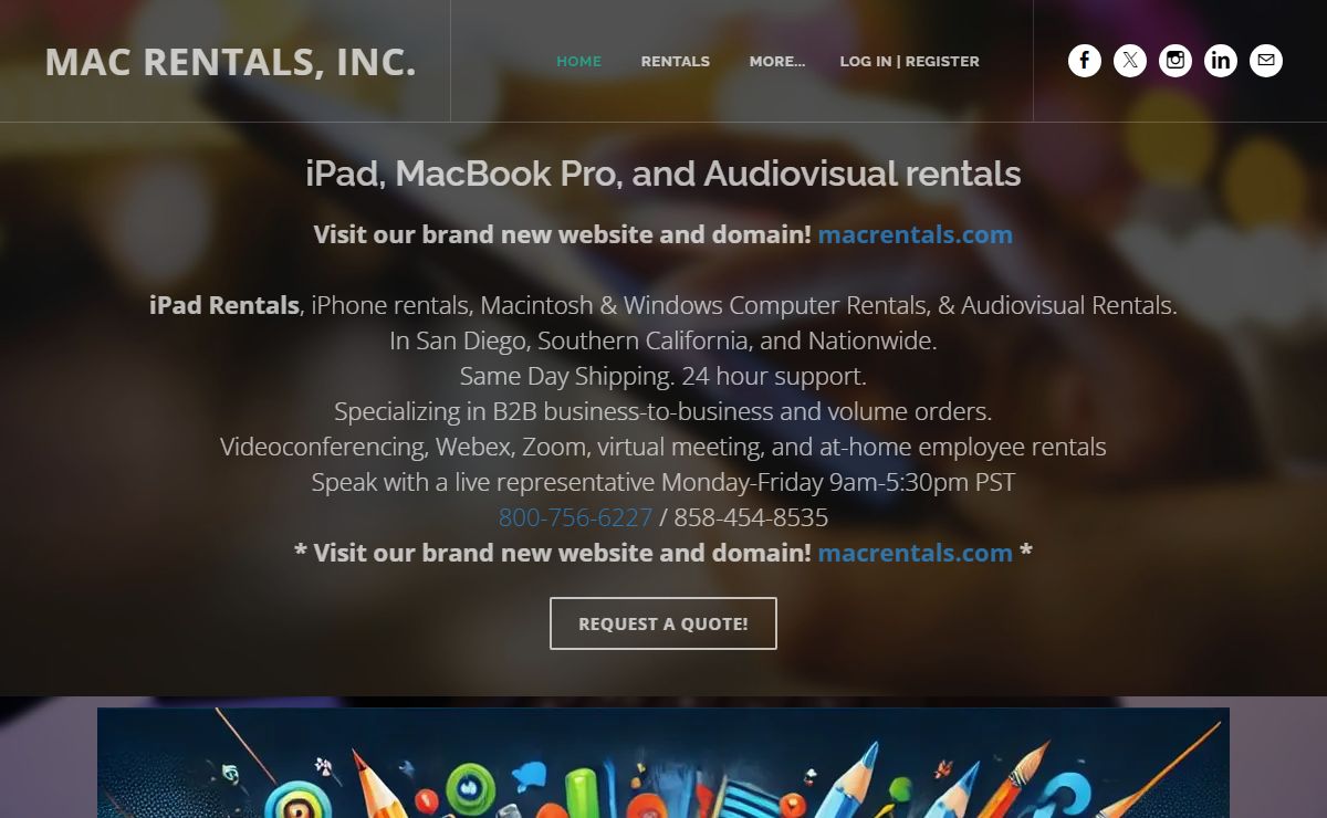 Mac Rentals, Inc. - iPad Rentals | MacBook Pro Rentals | Mac Rentals, Inc.