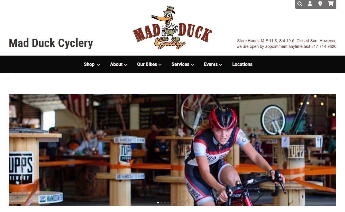 Mad Duck Cyclery | Bike Shop | Grapevine, TX