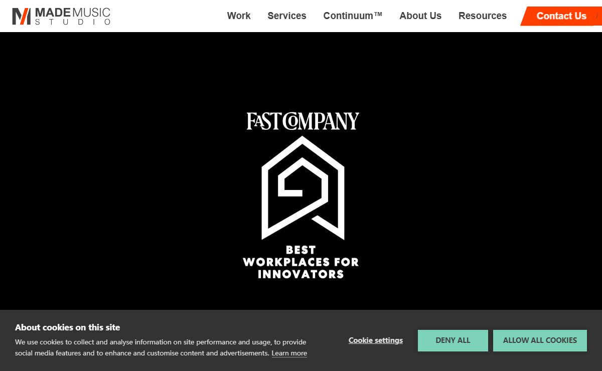 Made Music Studio | Sonic Branding Agency