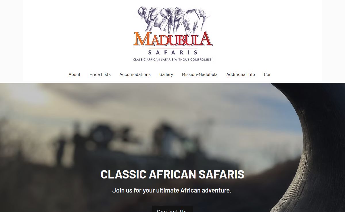 Madubula Safaris | African safari
