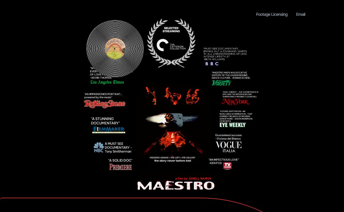 Maestro Doc | Dance, House Music & Rare Disco Archive Footage | Licensing Opportunities