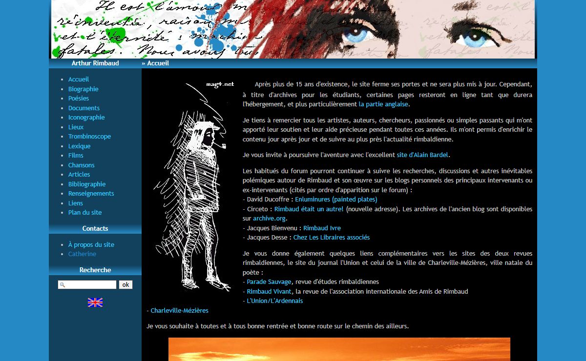 Arthur Rimbaud : actualité, biographie, poèmes et documents.