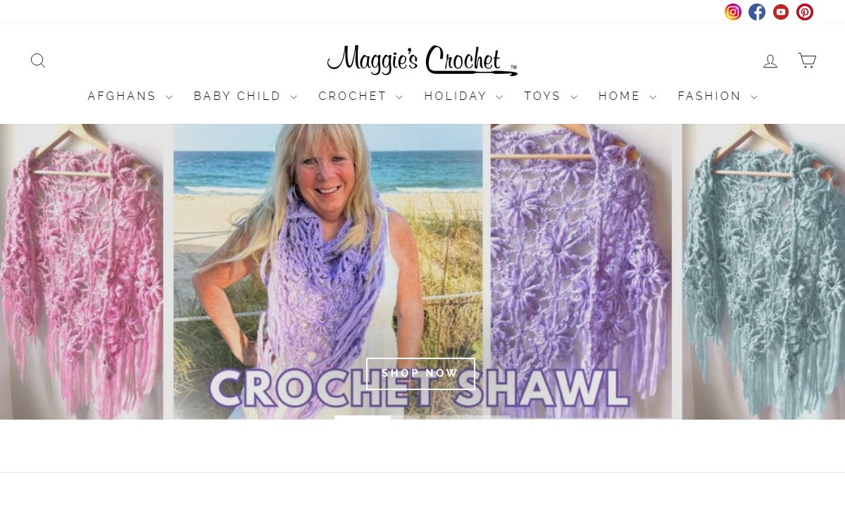Maggie's Crochet Patterns Beginner Easy - Expert Stitches Baby Afghan