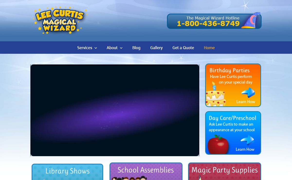 Children Entertainer for Birthday Parties and School Events - Magic and Fun with The Magical Wizard