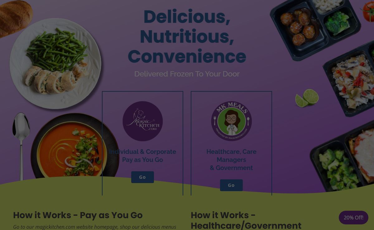 Freshly Prepared Meals Delivered to Your Door