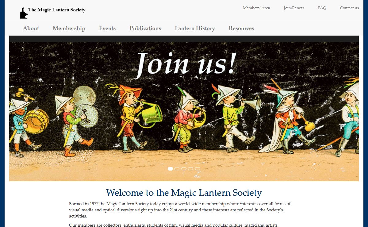 The Magic Lantern Society
