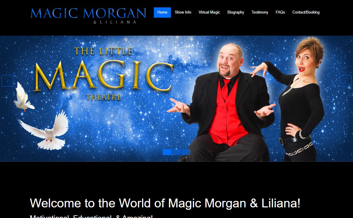 Welcome to Magic Morgan Website!