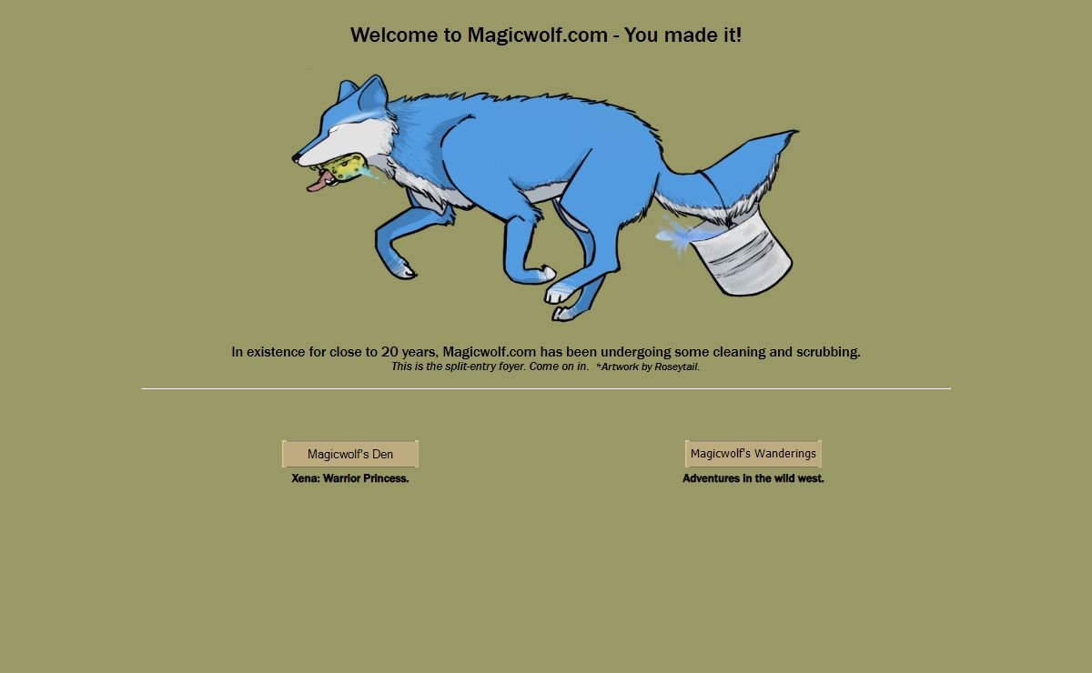 Welcome to Magicwolf.com