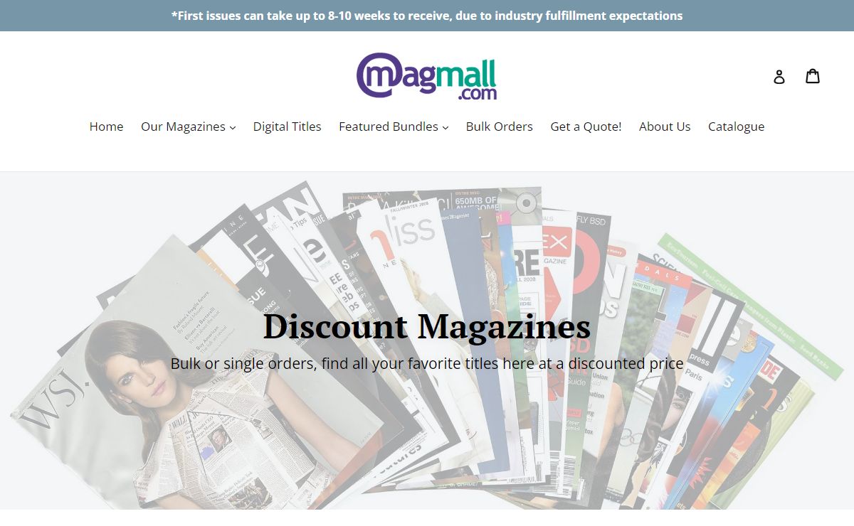 MagazineMall.com - Best Prices and Service for Bulk Magazine Orders! – MagMall
