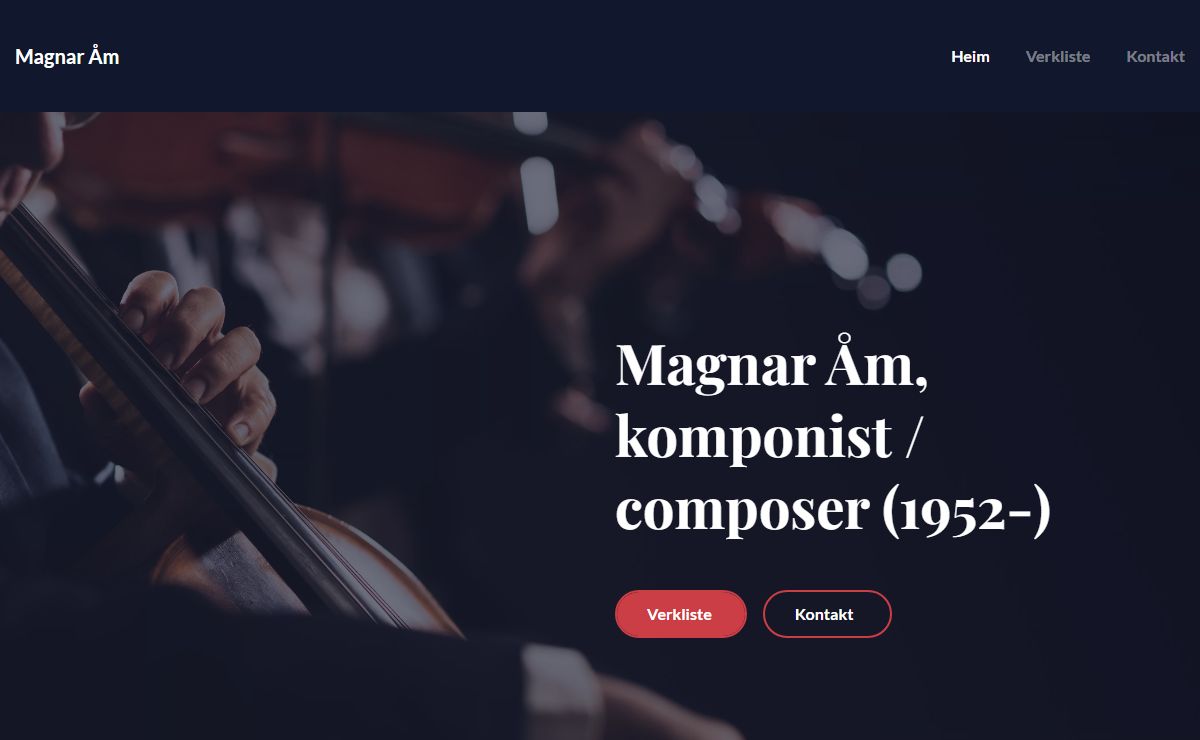Magnar Åm | Komponist | Duo, trio, orkester med mer