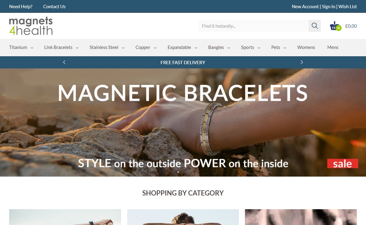 Magnetic bracelets by Magnets 4 Health