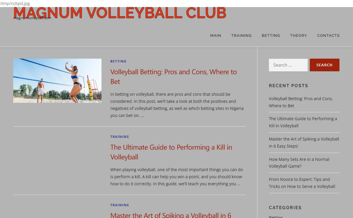 Magnum Volleyball Club - magnumvolleyball.com