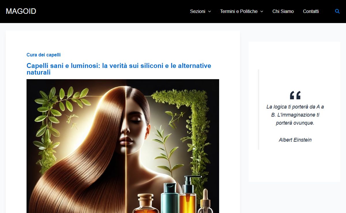 MAGOID | Cura dei capelli, tutorial e perdita di peso