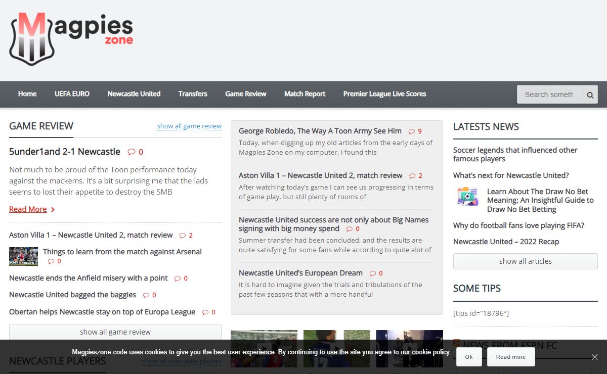 Frontpage