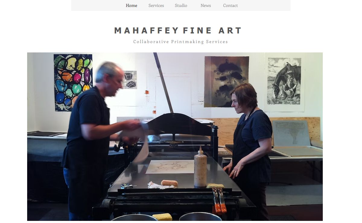 Mahaffey Fine Art Collaborative Printmaking Services