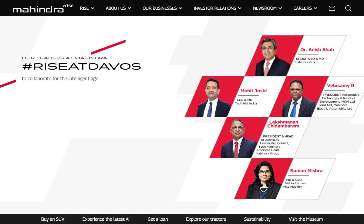 The Mahindra Group Official Website | Together We Rise
