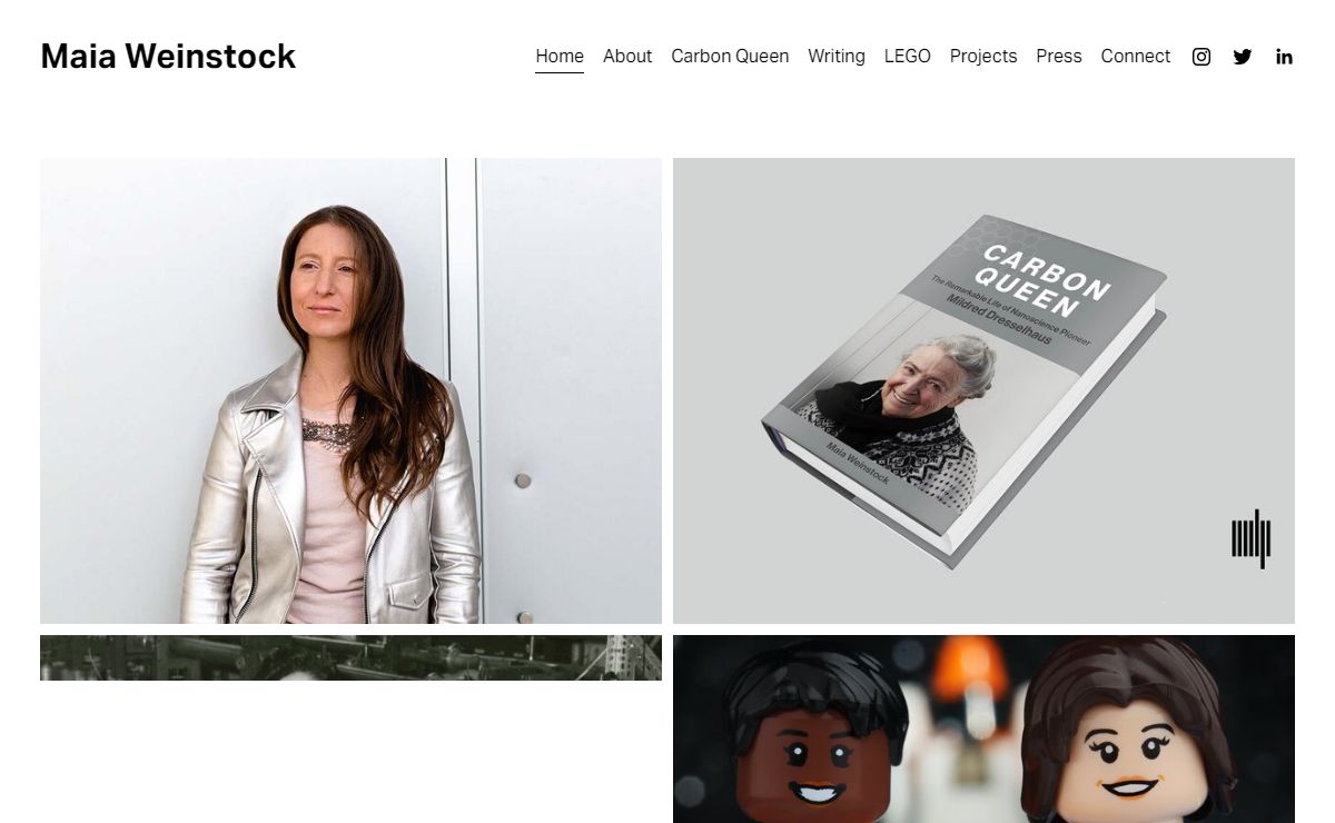 Maia Weinstock || Editor, Author, Media Producer