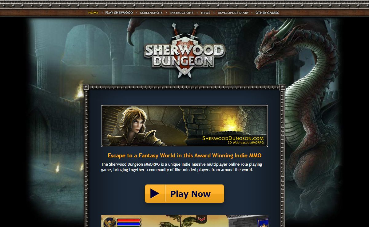 Free MMORPG at Maidmarian.com - Free Massive Multiplayer Online Web Games