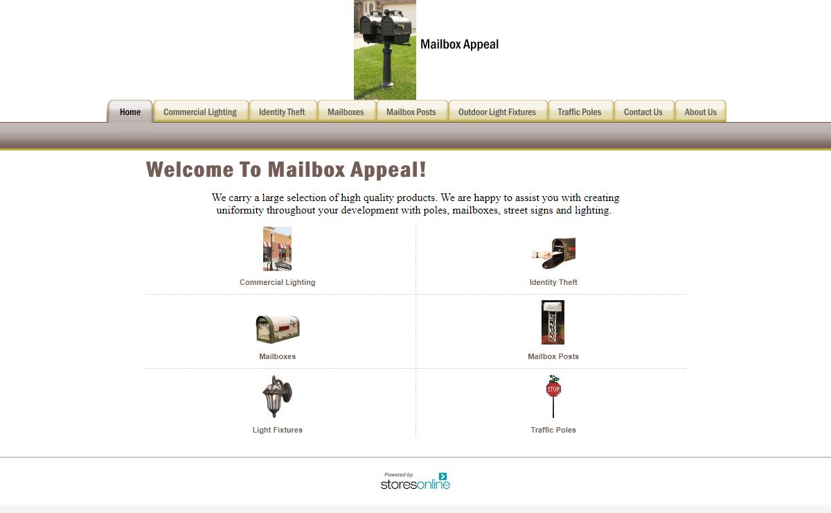 Residential and commercial mailboxes,outdoor lighting & more.